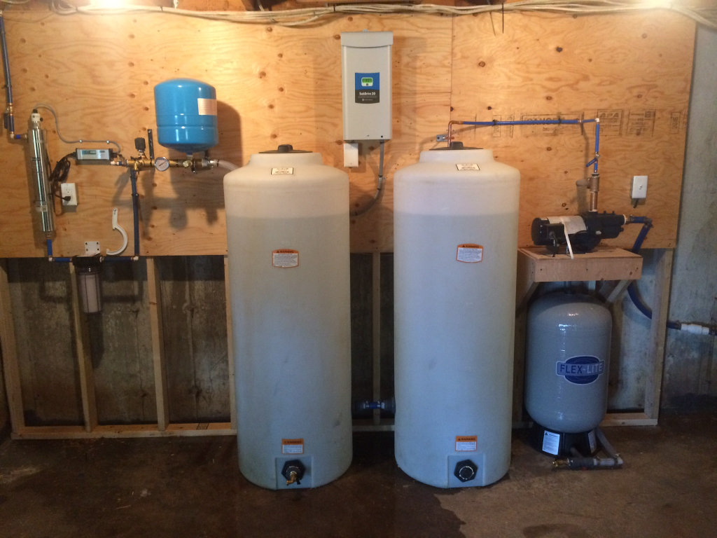 water treatment installation