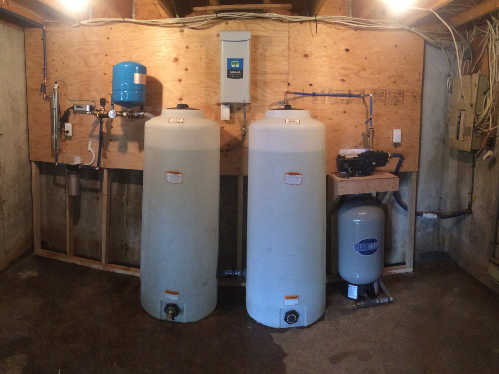 water treatment installation